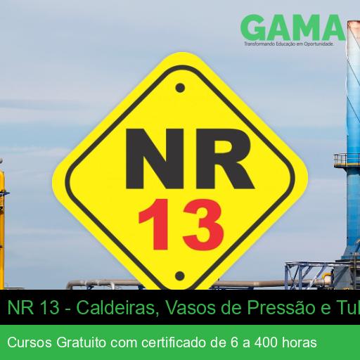 NR 13 - Caldeiras, Vasos de Pressão e Tubulações
